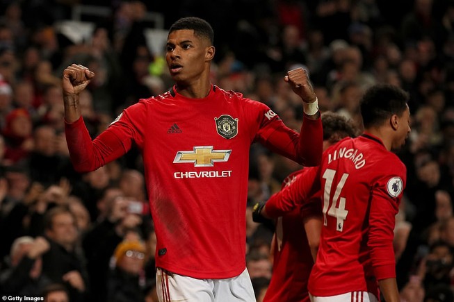 Rashford lập cú đúp, MU quật ngã Tottenham tại Old Trafford