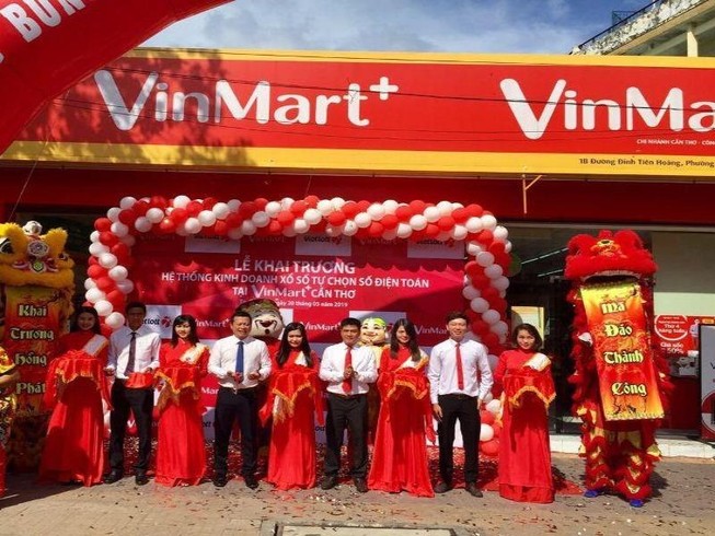 Vietlott và Vinmart+ bắt tay nhau bán xổ số