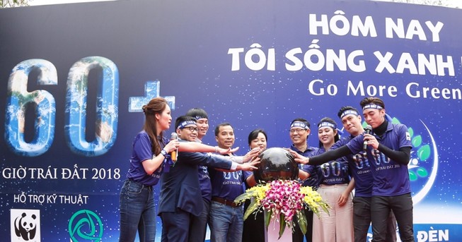 Habeco đồng hành cùng Giờ Trái đất 2018