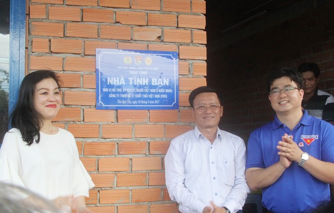 VWS hỗ trợ “Nhà tình bạn” ở xã Tân Quý Tây, Bình Chánh