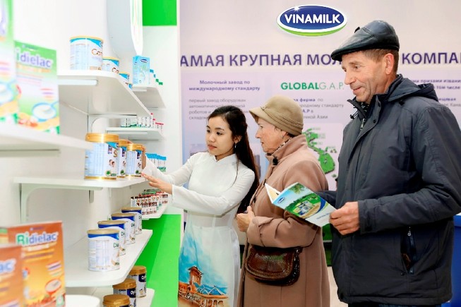 Vinamilk: 'Doanh nghiệp xuất khẩu uy tín' năm 2017