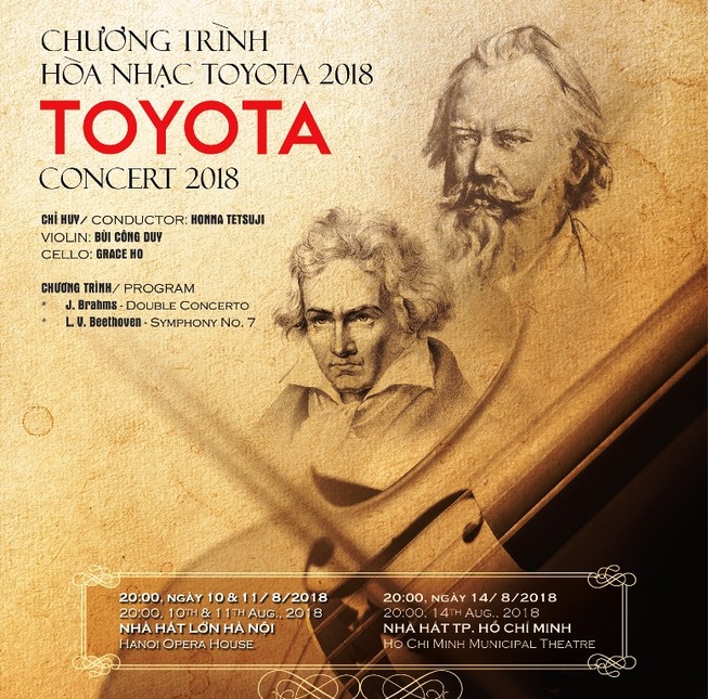 Hòa nhạc Toyota đến với khán thính giả TP.HCM và Hà Nội