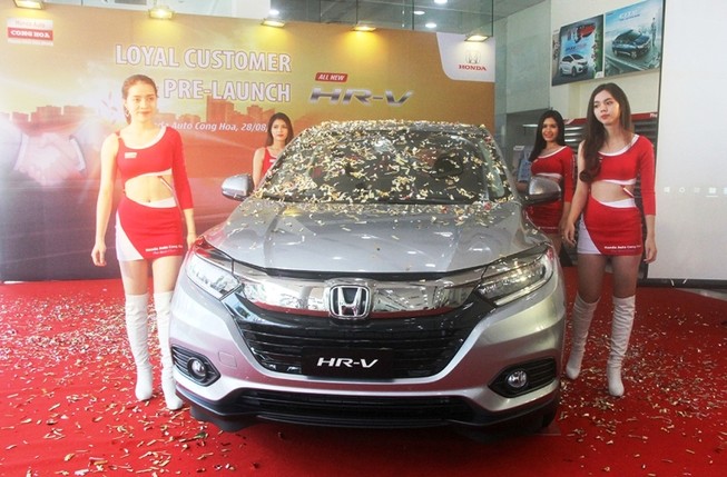 Honda Cộng Hòa giới thiệu mẫu xe HR-V và nhận cọc
