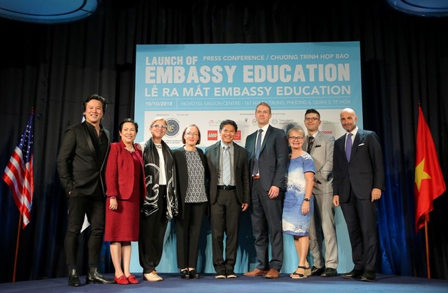 Ra mắt Tổ chức Giáo dục Embassy Education tại Việt Nam