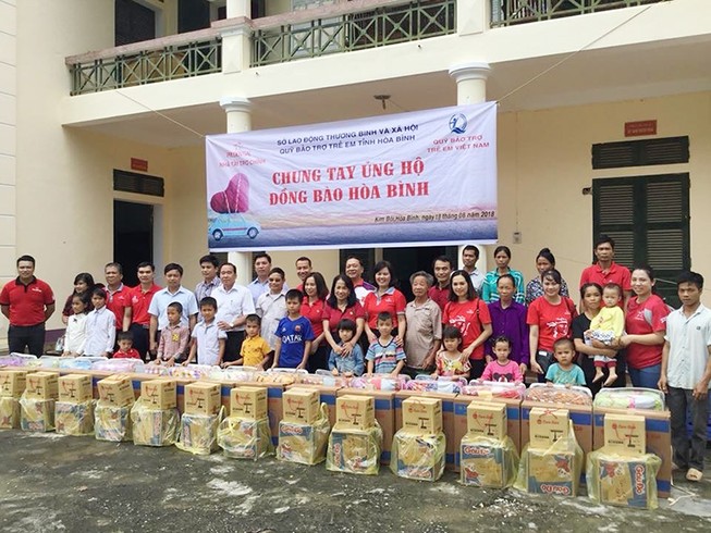 Prudential dành 1,5 tỉ đồng cứu trợ thiên tai