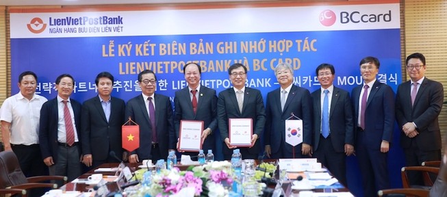 LienVietPostBank và BC Card ký ghi nhớ hợp tác