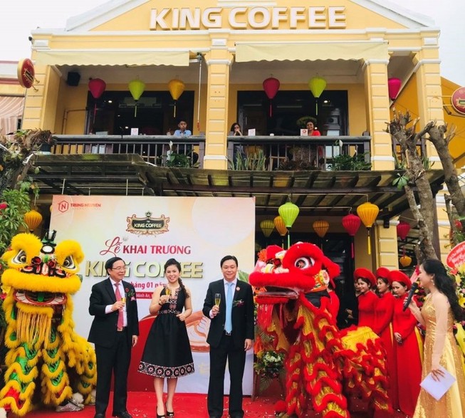 King Coffee khai trương quán mới tại Hội An
