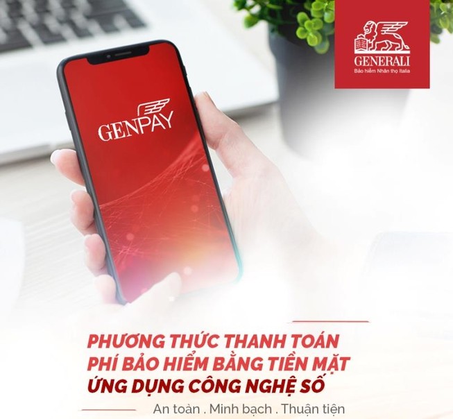 GenPay, cách thanh toán phí bảo hiểm bằng công nghệ số