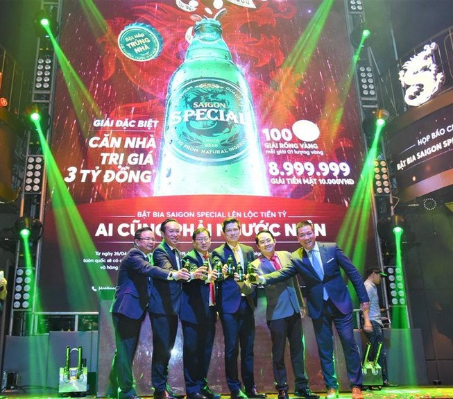 "Bật bia Saigon Special, lên lộc tiền tỷ" của SABECO