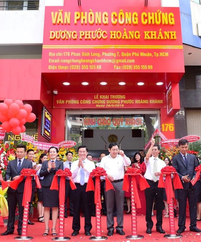 Khai trương VPCC Dương Phước Hoàng Khánh