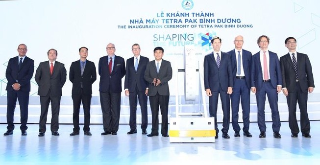 Tetra Pak khánh thành nhà máy 120 triệu Euro ở Bình Dương