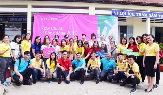 'Ngày Chubb vì Cộng đồng 2019' tại Việt Nam