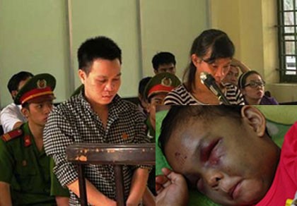 Tuyên án người mẹ và tình nhân đánh dập dã man bé gái bốn tuổi