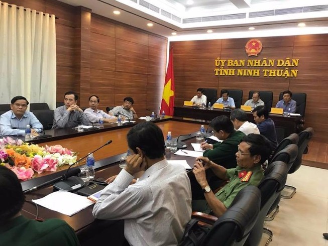 Sáng mai gió giật cấp 15 ven biển Phan Rang