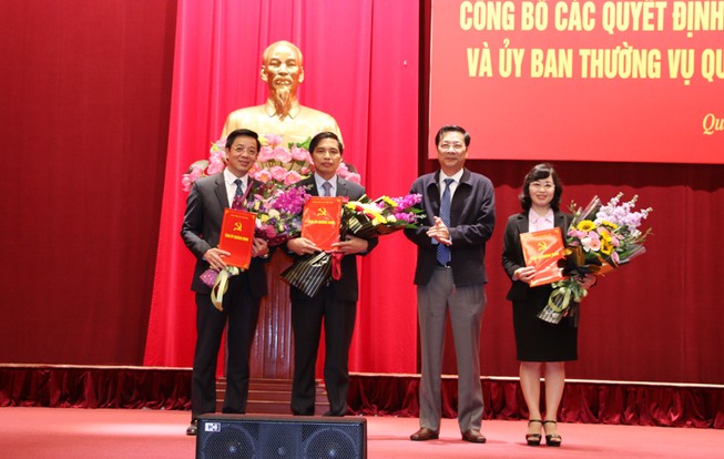 Nhân sự mới tỉnh Quảng Ninh