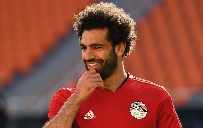 Salah thi đấu trận mở màn của Ai Cập đối đầu Uruguay