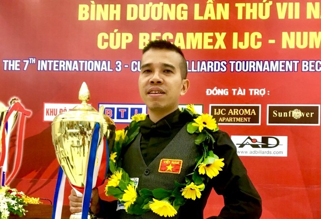 Trần Quyết Chiến đăng quang ấn tượng giải quốc tế Bình Dương