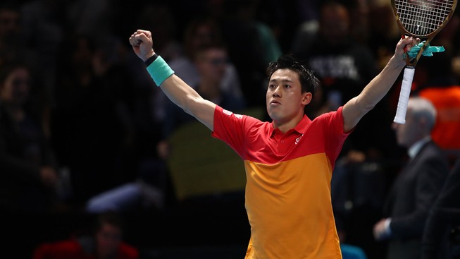Clip pha cứu bóng không tưởng giúp Nishikori hạ gục Federer