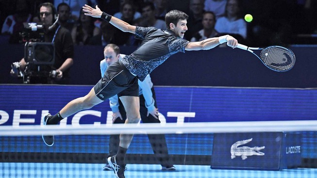 Ronaldo phấn khích chứng kiến Djokovic đả bại John Isner