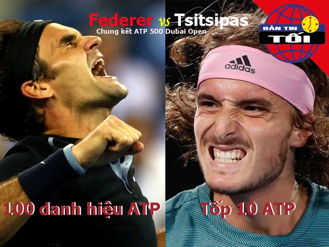 Federer và Stitsipas cuộc chiến 100-10, sao MU lập kỷ Guinness