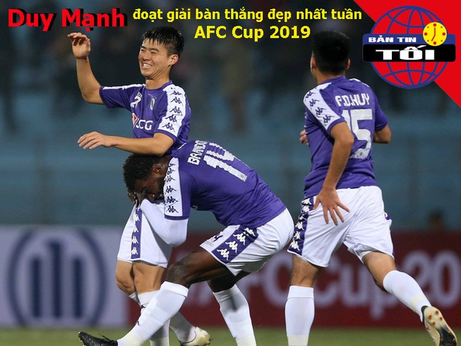 Duy Mạnh đoạt giải bàn thắng đẹp AFC Cup, MU sắm sao trẻ