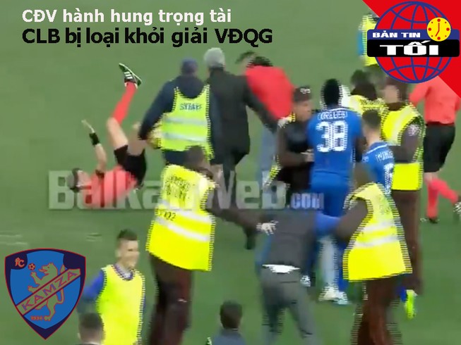 CĐV hành hung trọng tài, CLB mang vạ, FIFA gặp 'bão'