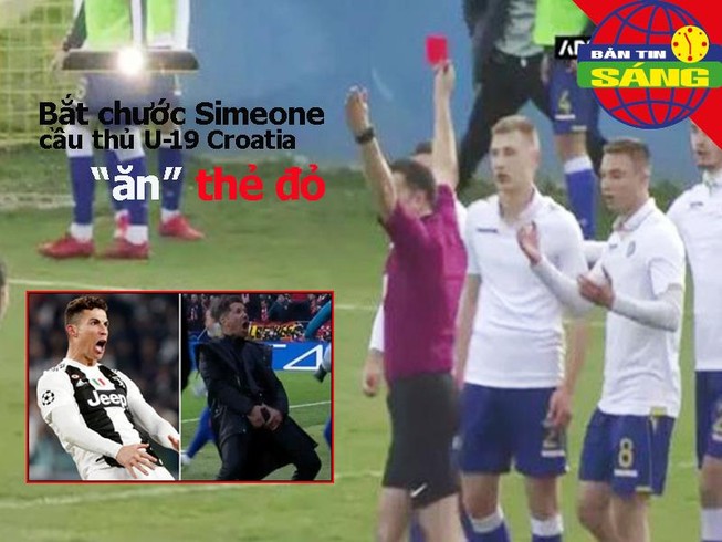 Cầu thủ nhận thẻ đỏ vì ăn mừng kiểu Simeone, U-23 VN thắng 6-1