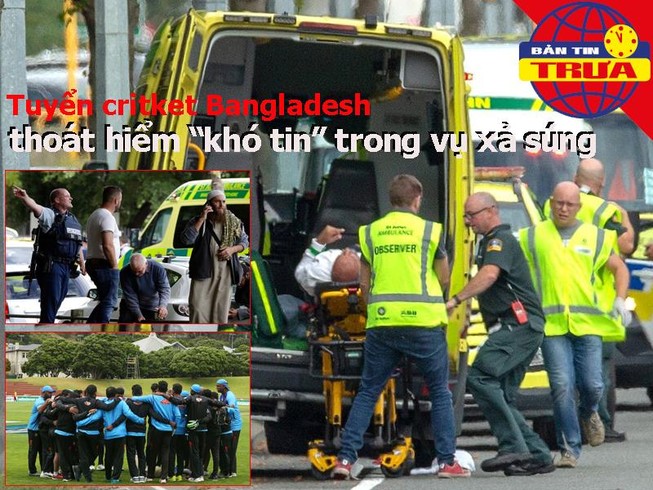 Vụ xả súng làm 49 người chết, một đội tuyển thoát chết khó tin