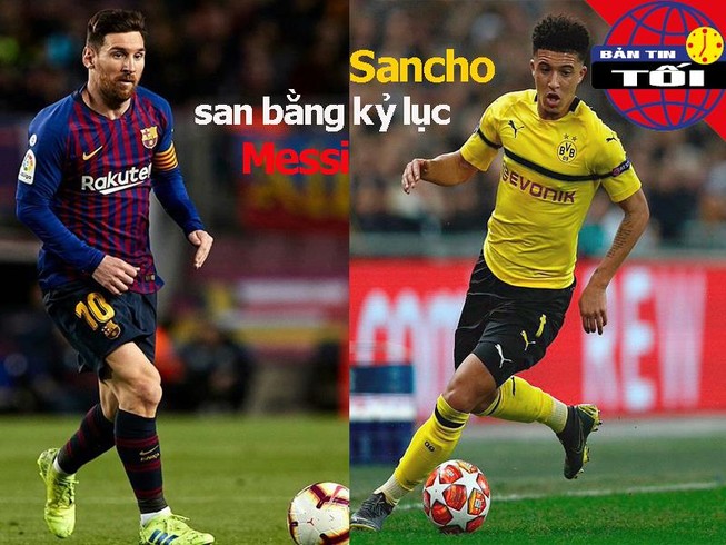 Sancho san bằng kỷ lục Messi, 1 thủ môn thiệt mạng vụ xả súng