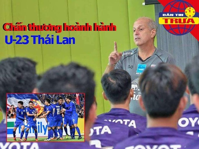 Chấn thương hoành hành U-23 Thái, Indo tuyên bố giành vé VCK