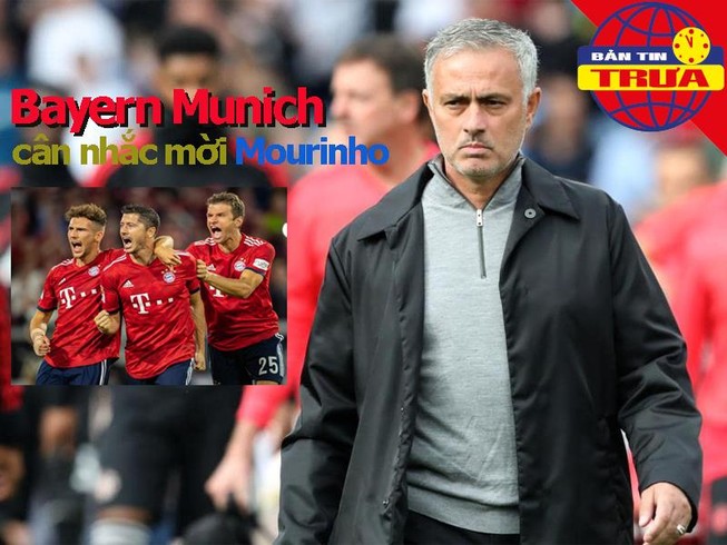 Bayern cân nhắc mời Mourinho, đối thủ của Chelsea nhận án phạt
