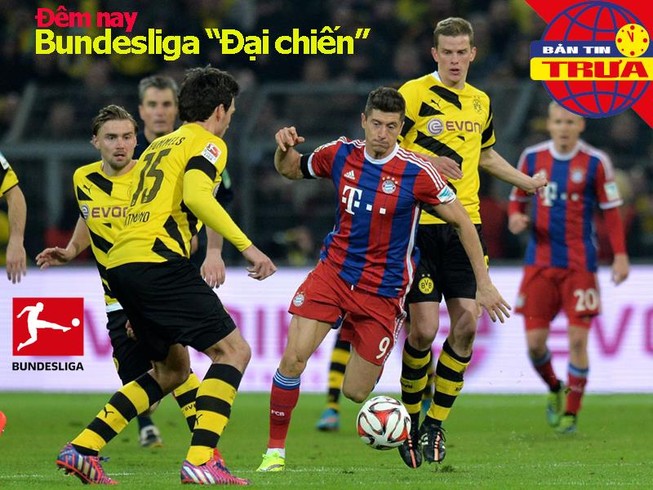 Đêm nay Bundesliga đại chiến, Salah lập kỷ lục ghi bàn nhanh