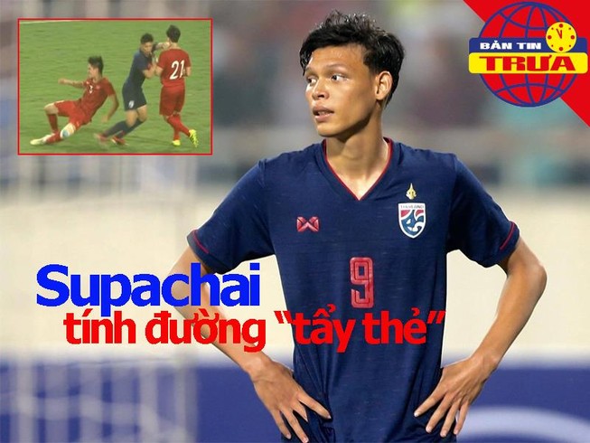 Thái Lan tìm cách 'tẩy thẻ' cho cầu thủ đánh nguội Đình Trọng