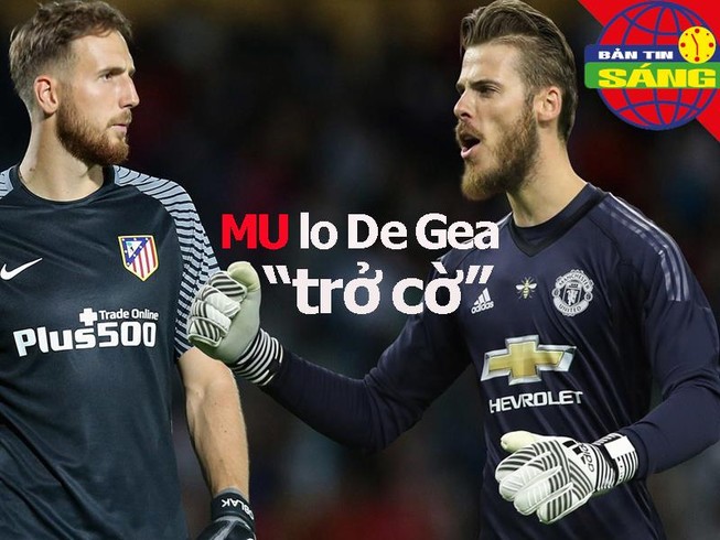 MU lo De Gea 'trở cờ', Spurs hét giá Eriksen 130 triệu bảng