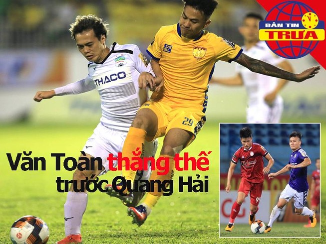 Văn Toàn thắng thế Quang Hải; Javier về nhất chặng đèo Pha Đin