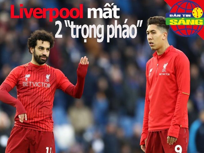 Liverpool mất 2 'trọng pháo'; Bayern chia tay các huyền thoại