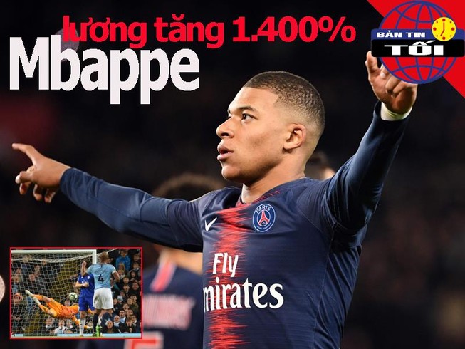 Lương Mbappe tăng 1.400%, vì sao Aguero ngăn Kompany sút xa