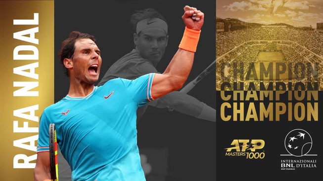 Nadal lập kỷ lục mới 34 lần vô địch Masters