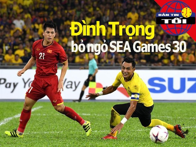 Đình Trọng đứt dây chằng, hết cơ hội dự SEA Games 30