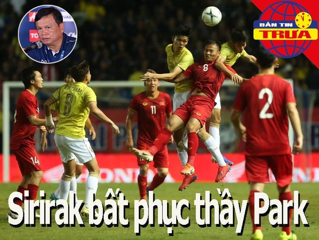 HLV tuyển Thái Lan 'bất phục'; Ronaldo ghi hat-trick thứ 53