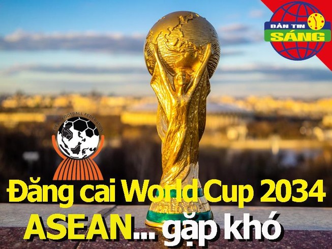 ASEAN gặp khó với kế hoạch đăng cai World Cup 2034