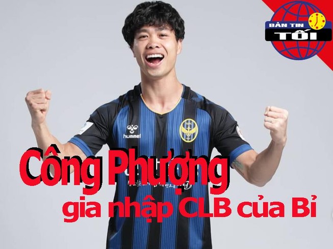 Công Phượng chơi bóng ở Bỉ; Akinade gây sốc khi rời Waterford