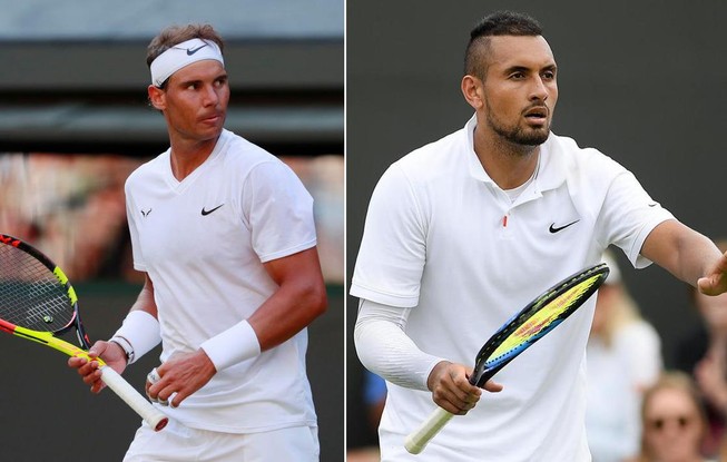 Nadal - Kyrgios, cuộc đối đầu ‘bom tấn’ tại Wimbledon