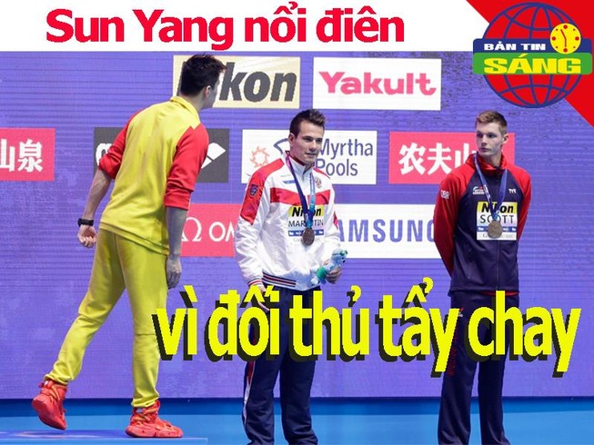 Sun Yang nổi điên vì bị tẩy chay, Chelsea đánh bại Barcelona
