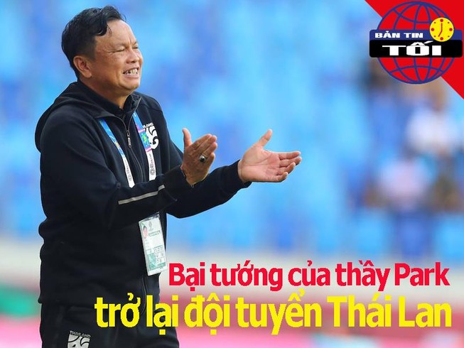 Bại tướng của thầy Park trở lại tuyển Thái Lan