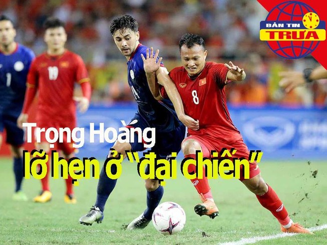 Trọng Hoàng lỡ hẹn ở 'đại chiến'; Sét đánh sáu người bị thương
