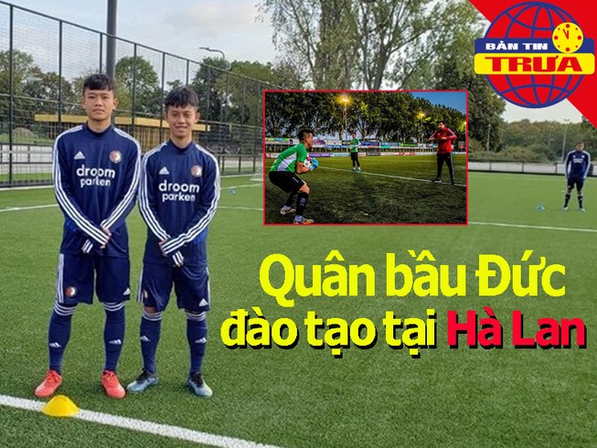 Quân bầu Đức đào tạo tại Hà Lan; Sao tuổi teen lập kỷ lục