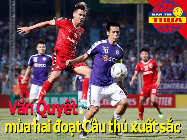 Cầu thủ bị thầy Park 'chê' đoạt Cầu thủ xuất sắc nhất V-League
