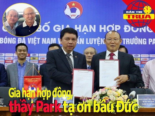 Tái ký hợp đồng, thầy Park cảm ơn bầu Đức; Indo tốn tiền tỉ