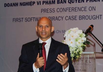 Lần đầu khởi kiện doanh nghiệp vi phạm phần mềm